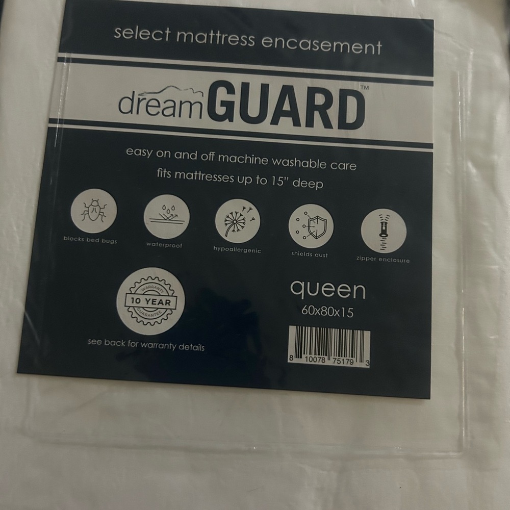 White Mattress Protector